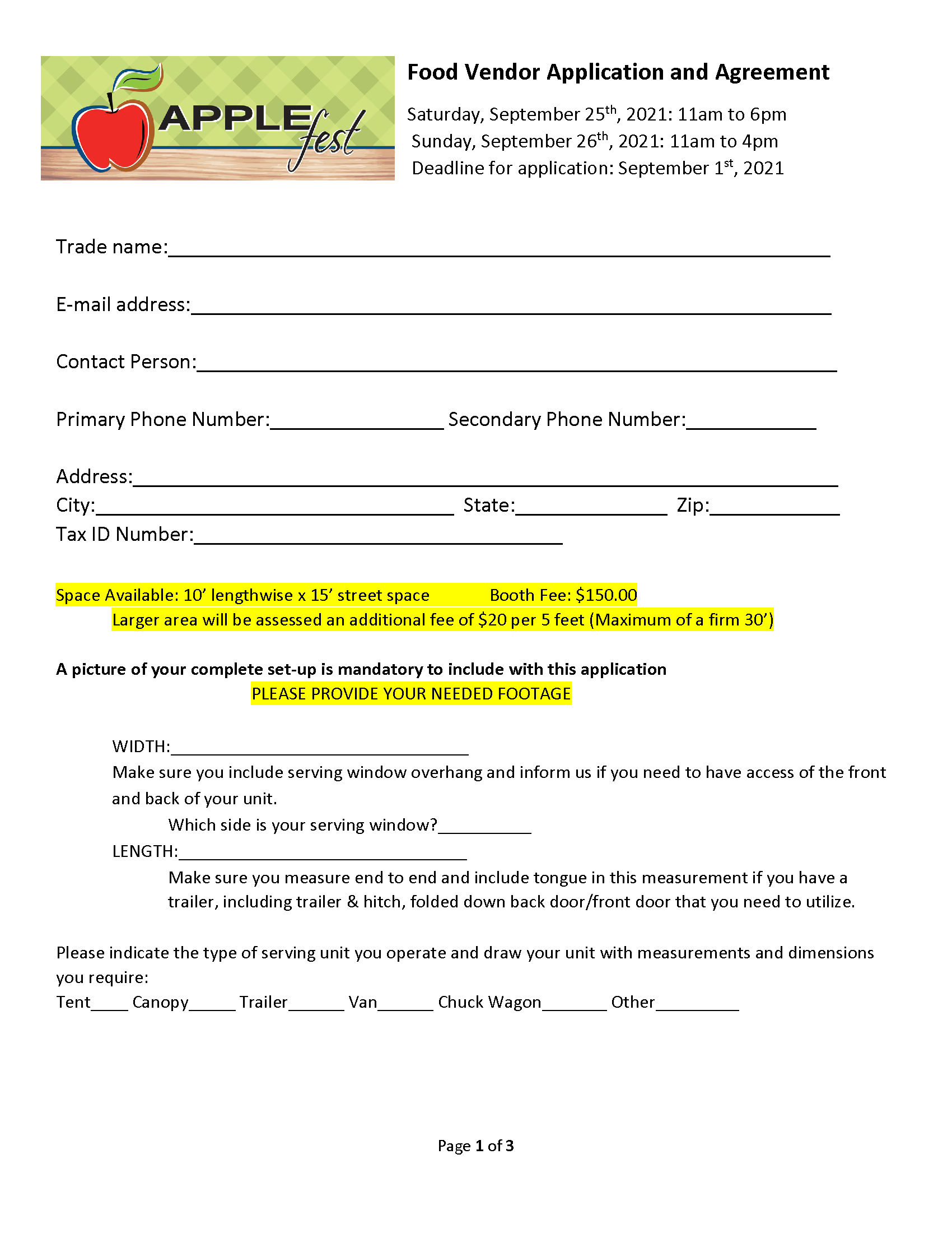 2021 Food Application Page 1